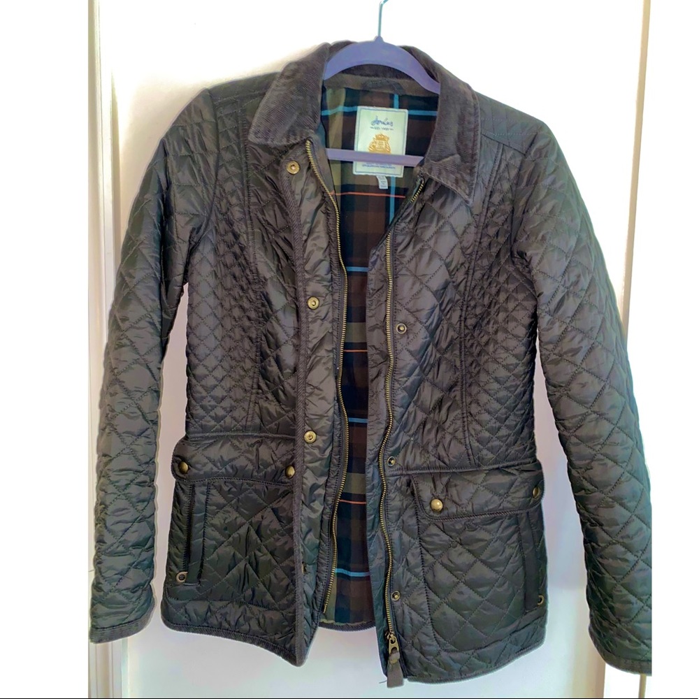 quilted hunter green jacket 🧥 💚